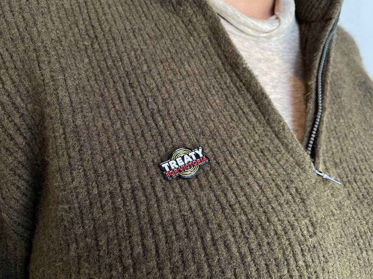 Treaty Lapel Pin